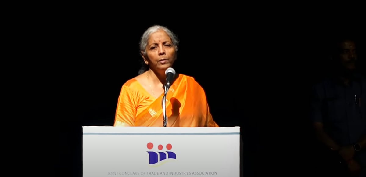 ஜிஎஸ்டி வரி குறைப்பு மக்களின் வரி சுமையைக் குறைத்துள்ளது: நிர்மலா சீதாராமன் பெருமிதம் | Nirmala Sitharaman | GST | 