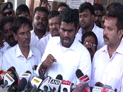 முதல் குற்றவாளி விஜய் என்பதை ஏற்க மாட்டேன்: அண்ணாமலை | Karur | Karur Stampede | TVK Vijay | Annamalai |