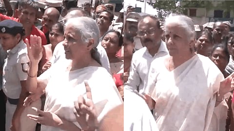 கரூரில் மத்திய நிதியமைச்சர் நிர்மலா சீதாராமன் ஆய்வு | Karur Stampede | Nirmala Sitharaman |  