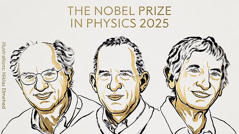 இயற்பியலுக்கான நோபல் பரிசு: 3 விஞ்ஞானிகளுக்கு அறிவிப்பு | Nobel Prize | 