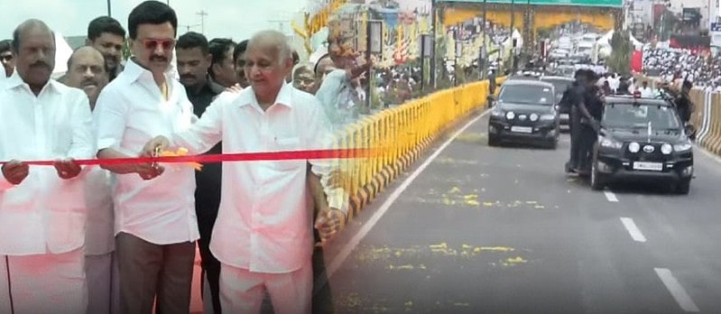 கோவை அவிநாசி சாலை உயர்மட்ட மேம்பாலம்: முதல்வர் ஸ்டாலின் திறந்து வைப்பு | GD Naidu Bridge | Avinashi Road Flyover |
