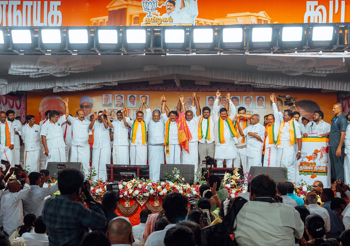 சினிமா நடிகர்கள் நன்றாக ஆட்சி செய்வார்கள் என்று நினைத்தால்...: அண்ணாமலை | Annamalai | Edappadi Palaniswami | TVK Vijay |