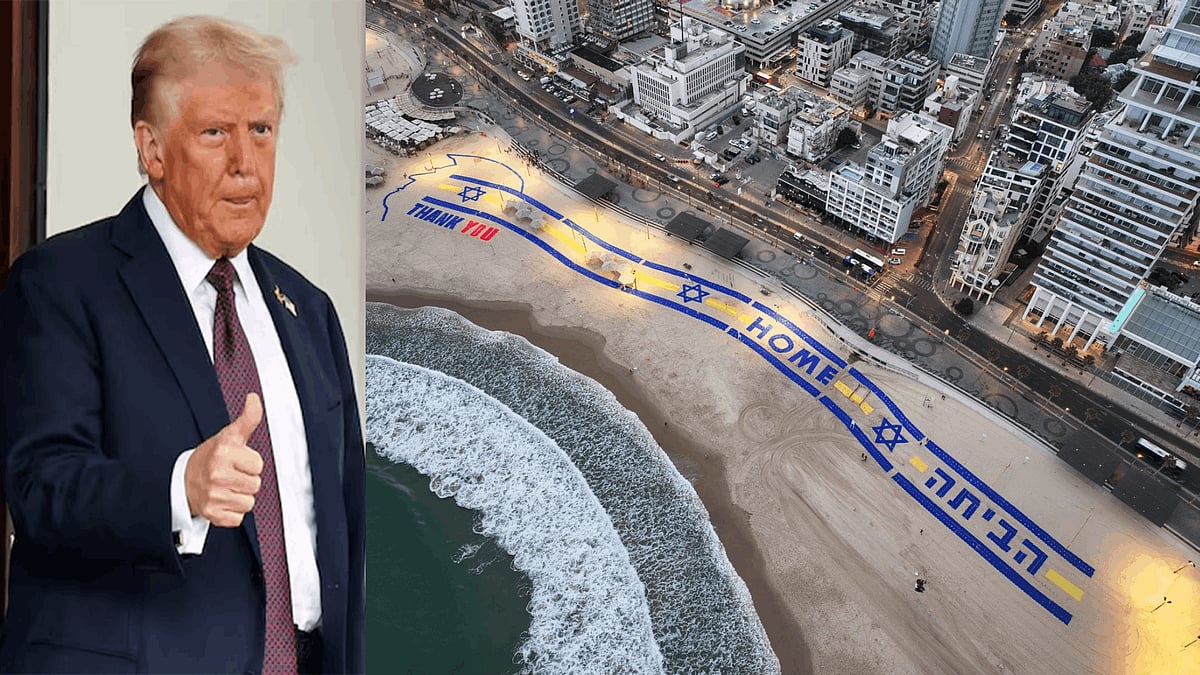 இஸ்ரேலில் டிரம்புக்கு சிறப்பு வரவேற்பு: 7 பிணைக் கைதிகளை விடுவித்து ஹமாஸ் அறிவிப்பு | Donald Trump |