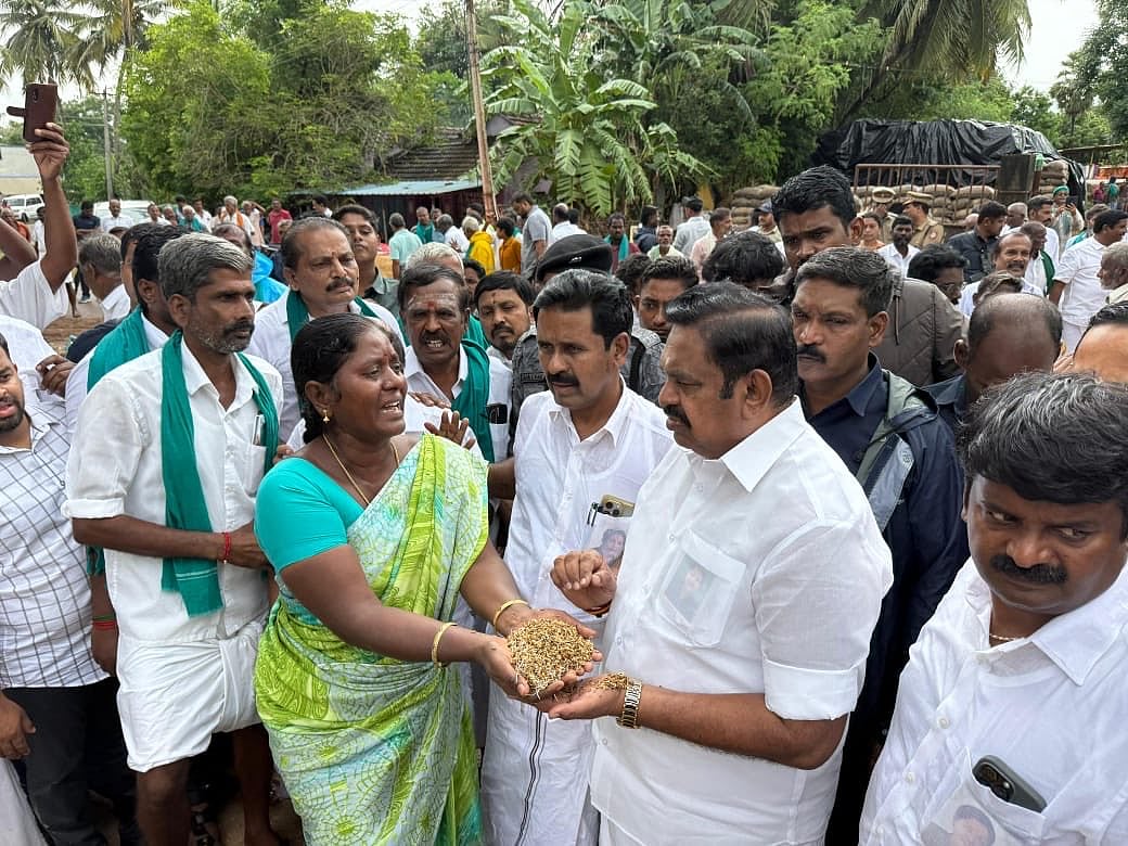 விவசாயிகளுக்கு இது கண்ணீர் தீபாவளி: எடப்பாடி பழனிசாமி | Edappadi Palaniswami | 