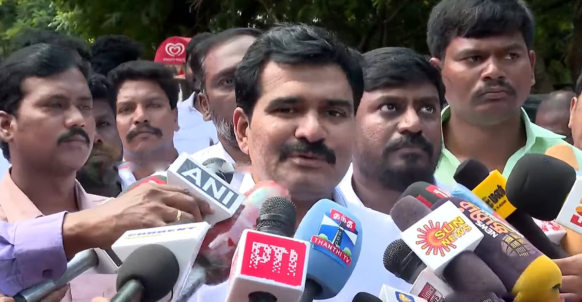 விஜயின் கடைசிப் படம் அமைதியாக வெளியாக வேண்டும்: சி.டி.ஆர். நிர்மல் குமார் | TVK | C.T.R. Nirmal Kumar |