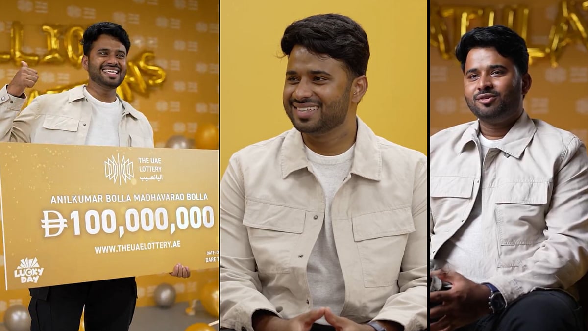 யுஏஇ லாட்டரி: ரூ. 240 கோடி வென்ற இந்திய இளைஞர் மகிழ்ச்சி | UAE Lottery |