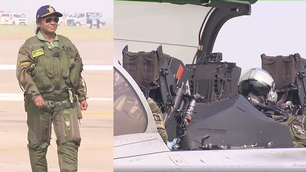 ரஃபேல் போர் விமானத்தில் பறந்த குடியரசுத் தலைவர் | 
Draupati Murmu |