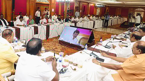 All-party meeting has passed a resolution to approach the Supreme Court against the Special Intensive Revision
