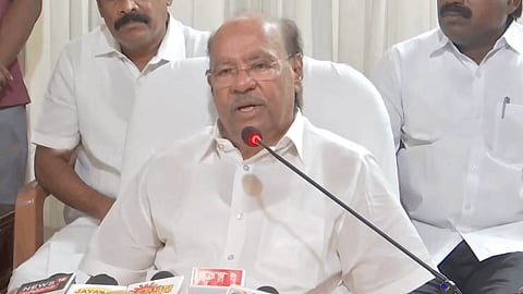 பாமக நிறுவனர் ராமதாஸ் செய்தியாளர் சந்திப்பு