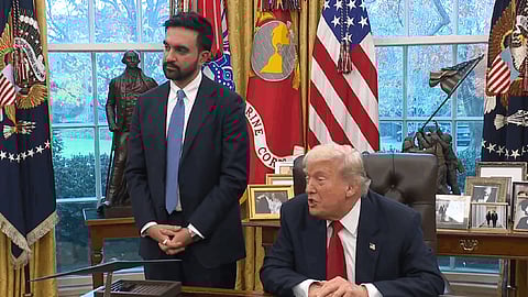 அதிபர் டொனால்டு டிரம்ப்பை சந்தித்த ஸோரான் மம்தானி