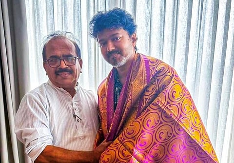 தவெகவில் இணைந்தார் நாஞ்சில் சம்பத்