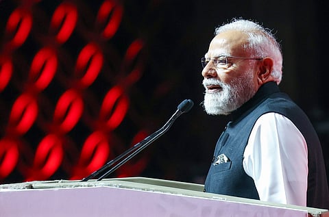 மஸ்கட்டில் உரையாற்றிய பிரதமர் மோடி 