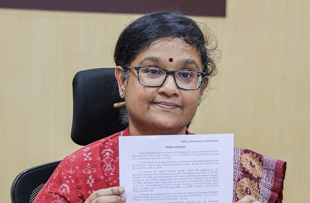 தமிழ்நாட்டில் மொத்தம் 97.37 லட்சம் வாக்காளர்கள் நீக்கம்: தேர்தல் அதிகாரி அர்ச்சனா பட்நாயக் | SIR |