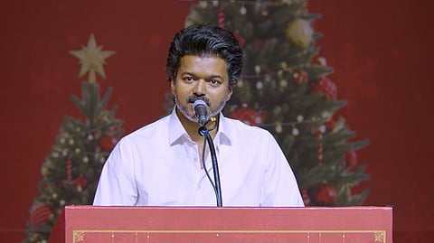 தவெக கிறிஸ்துமஸ் விழாவில் உரையாற்றிய விஜய்