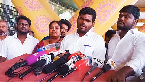 பாஜக முன்னாள் தலைவர் அண்ணாமலை