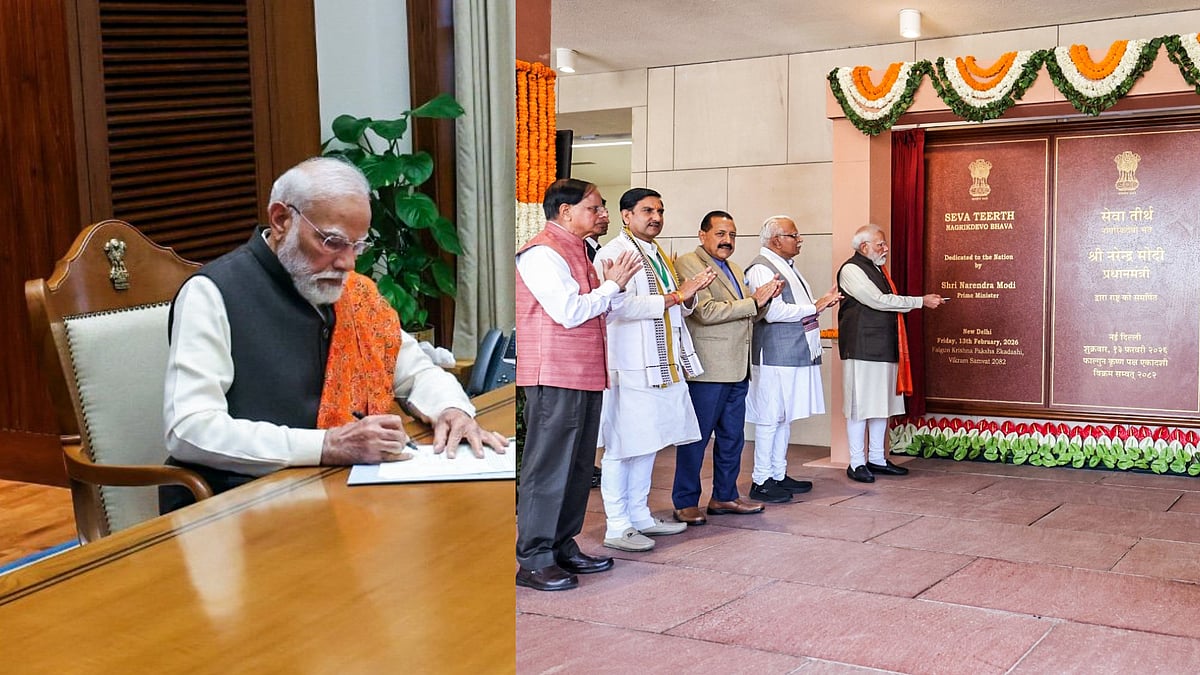 புதிய பிரதமர் அலுவலகம் ‘சேவா தீர்த்’ வளாகம்: திறந்து வைத்தார் பிரதமர் மோடி | PM Modi | Seva Theerth | 