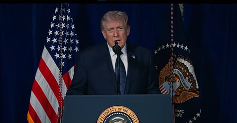 அமெரிக்க அதிபர் டொனால்ட் டிரம்ப்