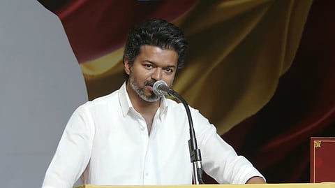 மகளிர் தின விழாவில் உரையாற்றிய தவெக தலைவர் விஜய்