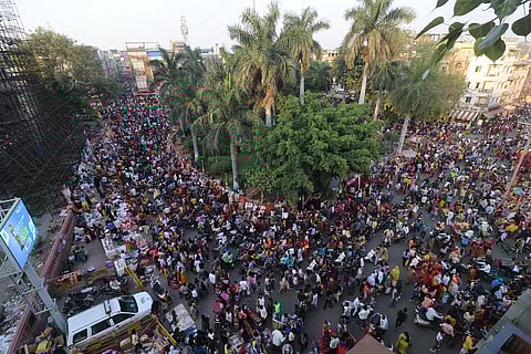 New hydraulic parking lot in Indore's Khajuri market to resolve road congestion issues