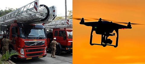 Knocksense Shorts | UP fire dept to deploy water drones to douse fires in buildings, narrow lanes