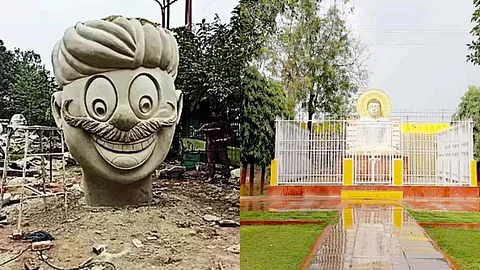 Revisit the iconic Buddha Park in Lucknow for a dose of nostalgia & new Waste to Wonder installation