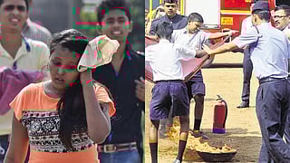 Ahmedabad News Roundup| Temp soars back to 45.2°C, fire safety inspections begin in schools & more