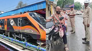 Ahmedabad News | First A'bad-Surat Vande Bharat Train, traffic police intensify helmet checks & more
