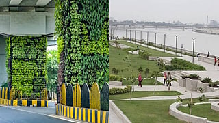 Ahmedabad News | AMC plans vertical green walls, international food market at Riverfront & more