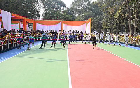  In pics | Lucknow’s Raj Bhavan gets a new skating rink; 70 young skaters enrolled as yet