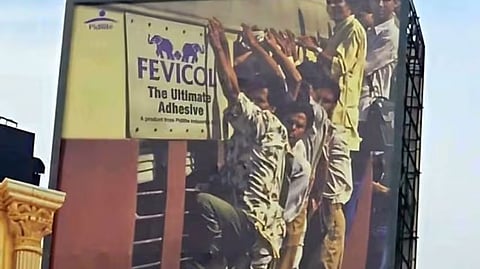 Fevicol hoarding in Bandra taken down after Railway objects; WR slams it as ‘derogatory’