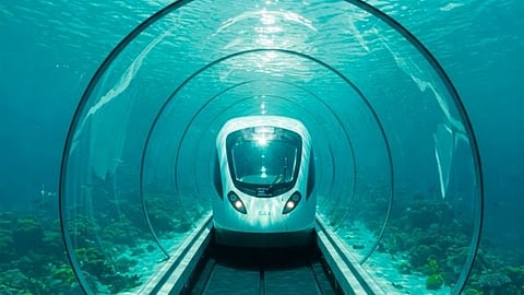 Mumbai to Dubai in 2 hours via underwater train? Facts behind the viral claim!