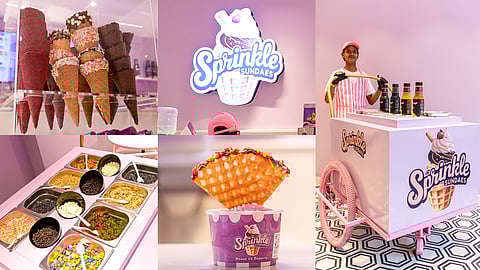 Marble Sundaes, Ice Cream Tacos, Bubble Waffles & more! Sprinkle Sundaes debuts in Lucknow