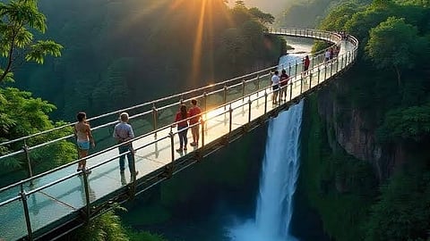 Maharashtra gets its FIRST Glass Skywalk, 500 km from Mumbai