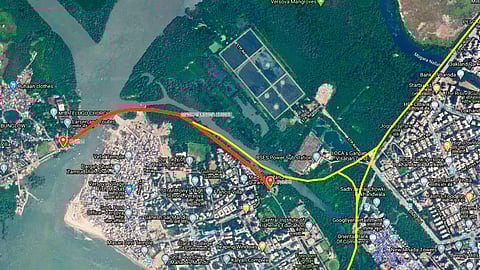 Madh-Versova cable-stayed bridge