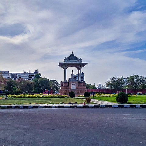 Stop by Jaipur's Statue Circle to pay homage to the visionary Maharaja Sawai Jai Singh II
