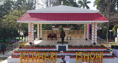 The much-awaited annual Flower Show at Lucknow's Governor House is back