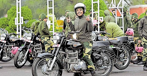 This women's day, 36 BSF women bikers to embark on a journey to break gender stereotypes