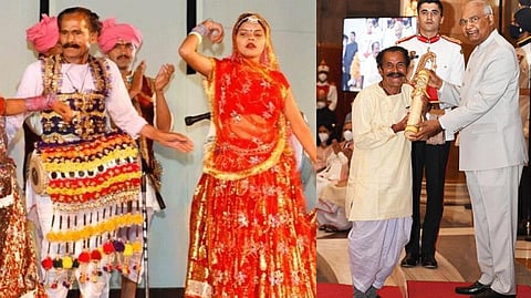 मध्य प्रदेश के लोक कला नर्तक 'राम सहाय पांडेय' ने हर मुश्किल का सामना कर अपनी कला को अंतरराष्ट्रीय मुकाम दिलवाया