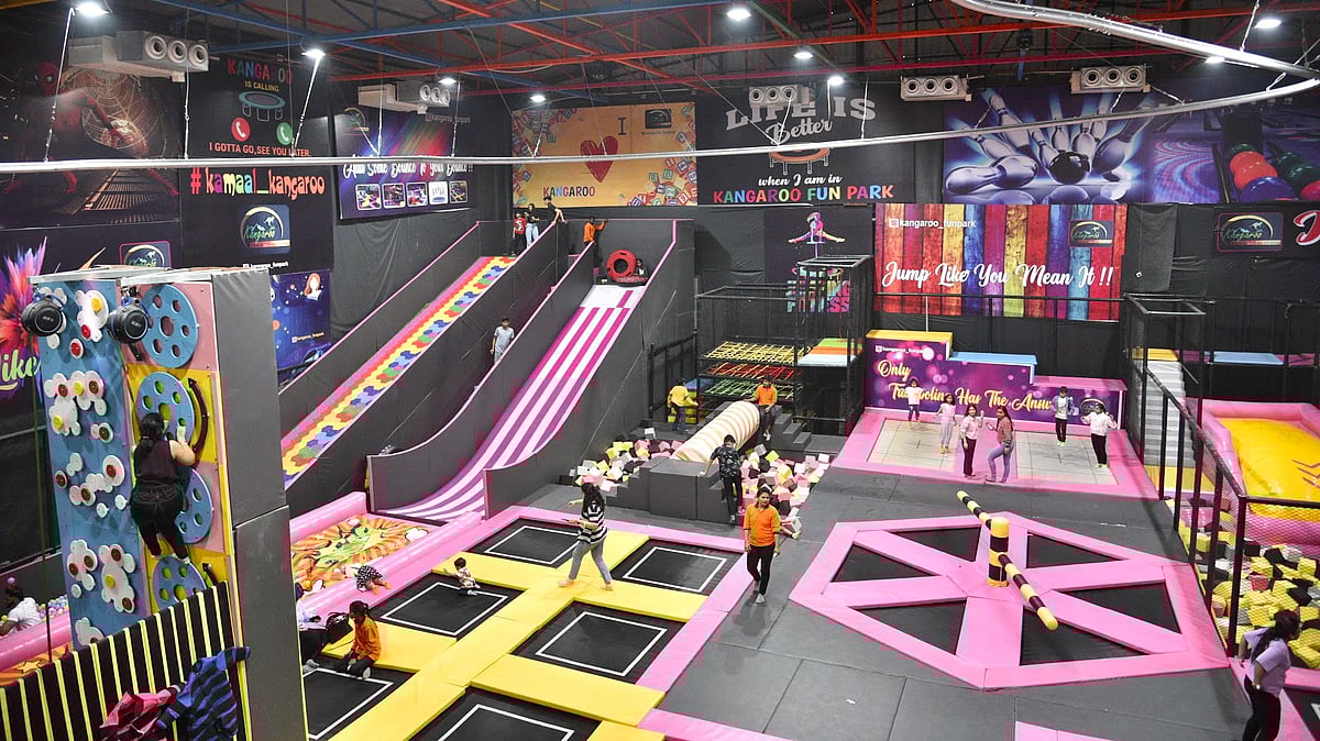 Head now to Kangaroo Trampoline Park in Lucknow for an escapade like