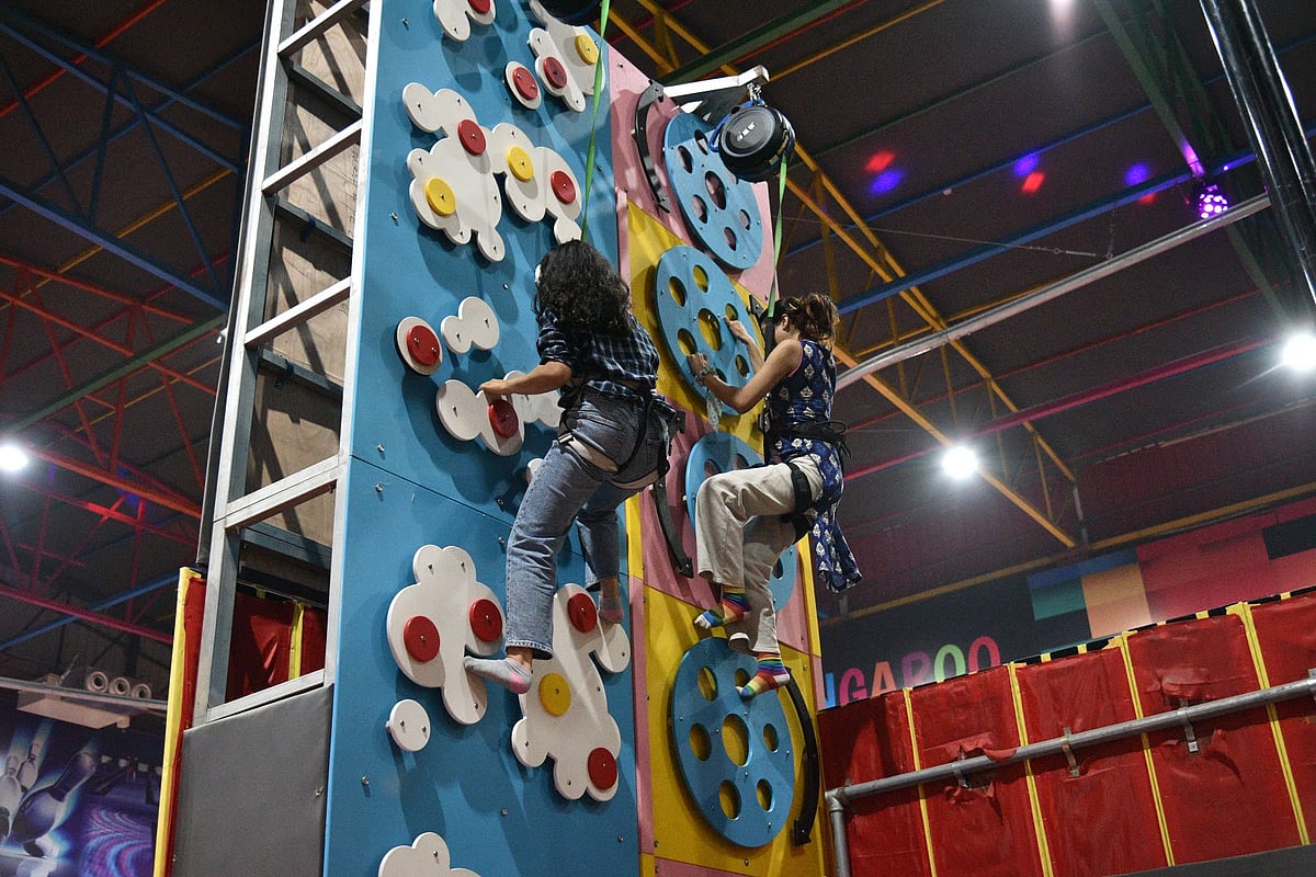 Head now to Kangaroo Trampoline Park in Lucknow for an escapade like