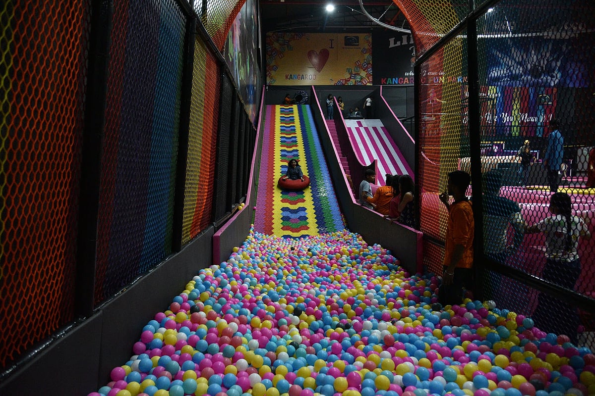 Head now to Kangaroo Trampoline Park in Lucknow for an escapade like