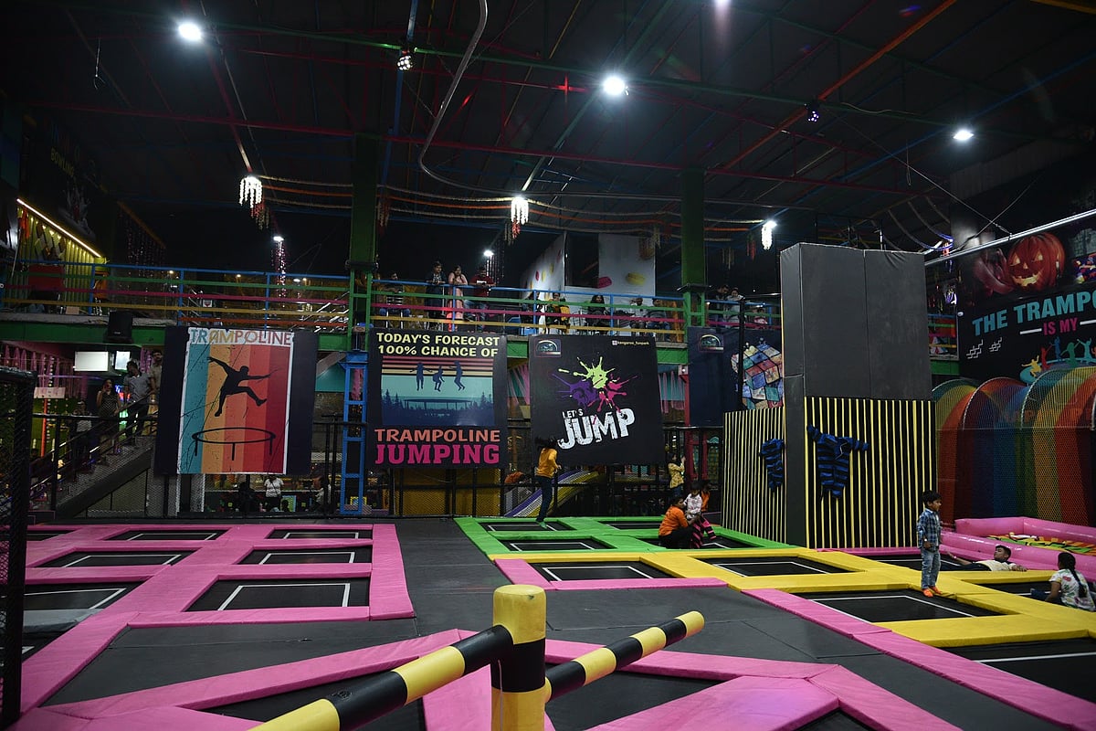 Head now to Kangaroo Trampoline Park in Lucknow for an escapade like
