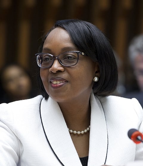 Regional Director for Africa for WHO, Dr. Matshidiso Moeti.
