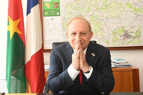 Luc Hallade, the French ambassador to Burkina Faso