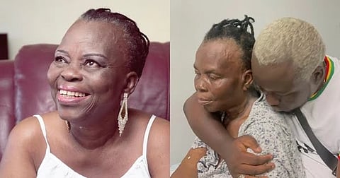 SDK Dele and Mother, Madam Rebecca Oppong 