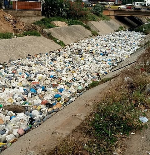 Choked Gutters in Accra