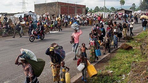 Congolese Citizens Fleeing
