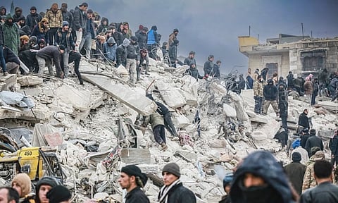 Turkey Earthquake Destruction