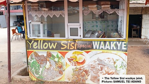 Yellow Sisi Waakye 