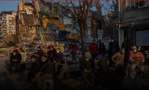 Turkish earthquake rabbles